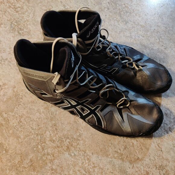 ASICS Omniflex Attack Wrestling Shoes J400Y Mens Size 15 MMA F460414 TV main image 6